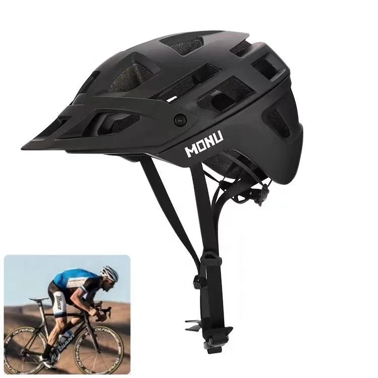 

RTS Black New Lightweight Bike Helmet EPS in mold CE MTB Road Cycling Bicycle Helmet Manufacturer Similar with Smith Forefront 2
