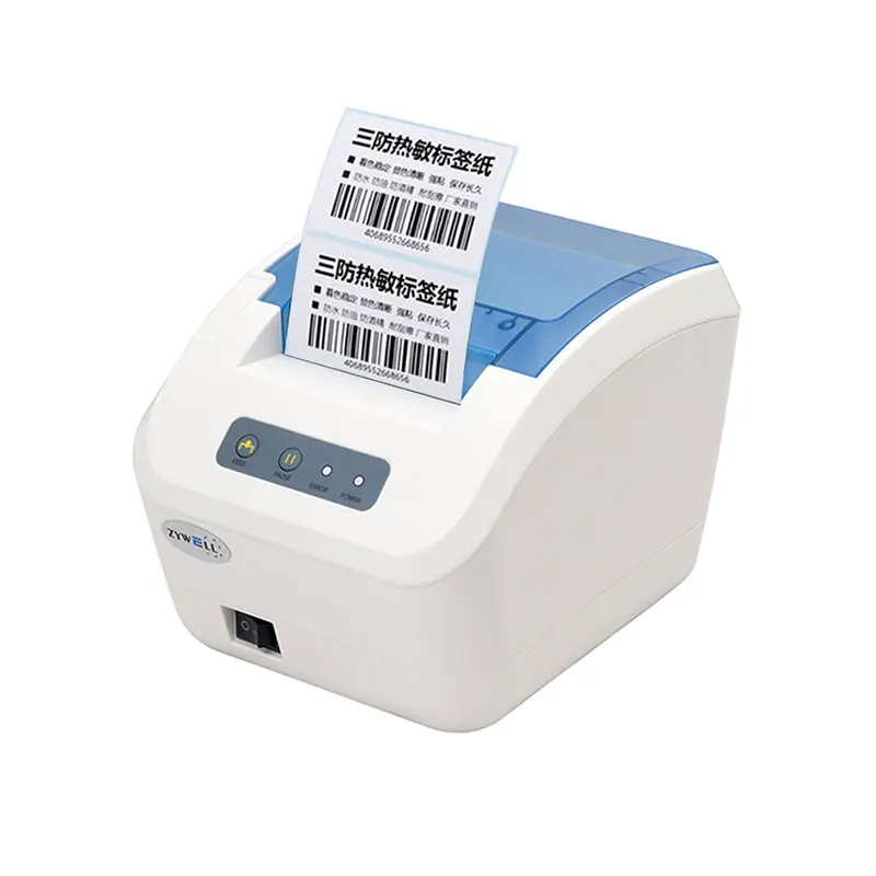 

Label printer, Barcode printer sticker Shipping Label Maker High Speed Thermal Printer ZY609