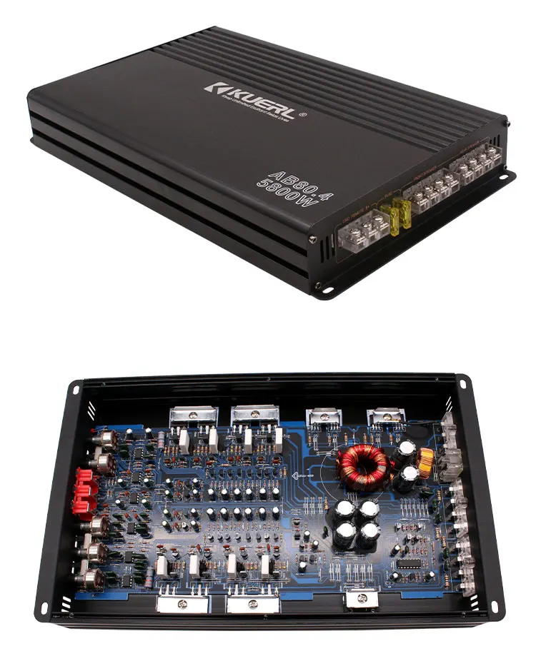 Car Audio Power Amplifier 4 Channel Car Amplifier Music Powerful High