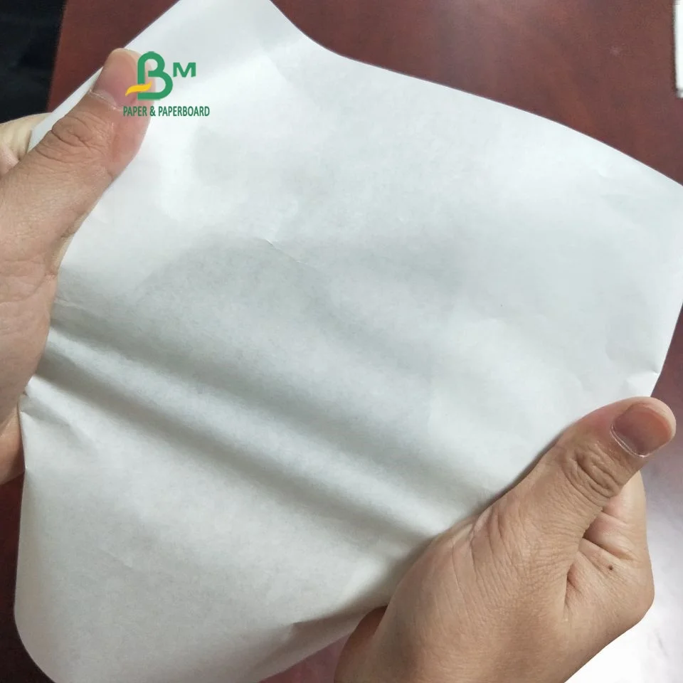 
Roll / Sheet Size Wood Pulp Natural White MG Kraft Paper For Food Wrapping 
