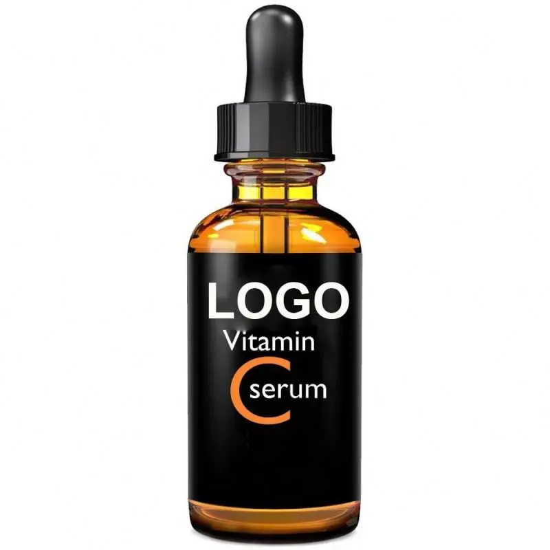 

private label Anti Aging Organic 20% Vitamin C whitening face serum with Hyaluronic Acid 1 Oz