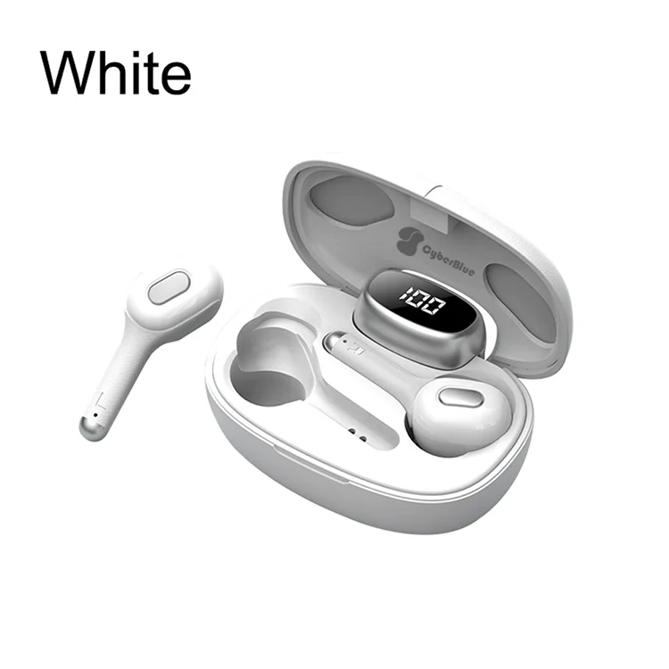 

Cyber Blue 5.3 Hd Call Stereo Earphone Real Tws Wireless Earbuds