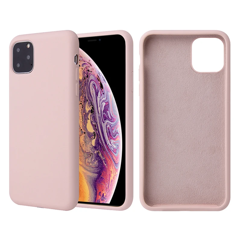 For iPhone 11 Case Liquid Silicon Mobile Back Cover Phone Case for iPhone Shockproof For iPhone 11 Case Liquid Silicon Mobile Back Cover Phone Case for iPhone Shockproof