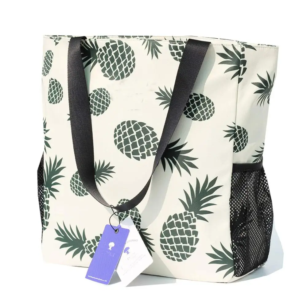 

Water Resistant Large Tote Bag Shoulder Bag For Gym Beach Travel Daily Bags Upgraded, White or customized colors