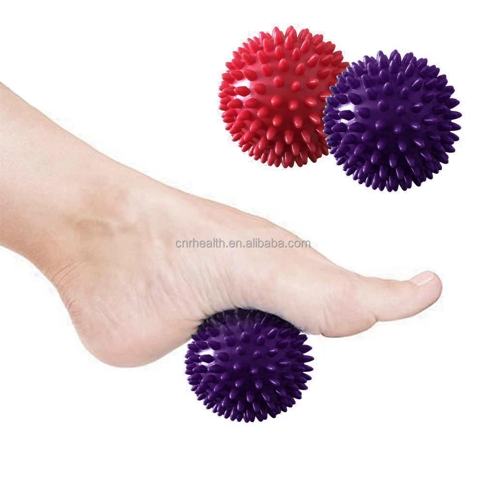 

yoga equipment Wholesale Mini Muscle Yoga Ball Physical Fitness Appliance Exercise Massage Ball for Muscle Massage, Pink, purple, green, black,grey, red,etc