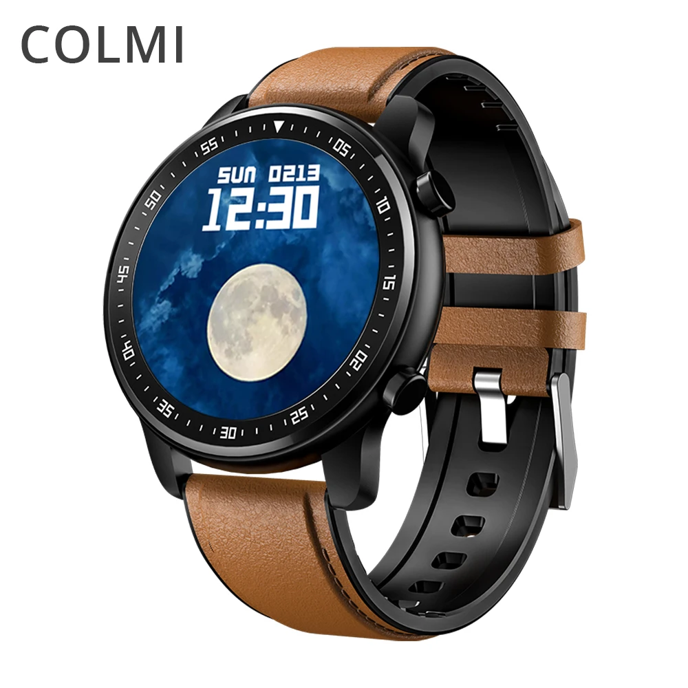 

COLMI MT1 New Arrivals Round Smartwatch Ip67 Play Music BT 4.0 Phone Call Sport Fitness Tracker Smart Watch