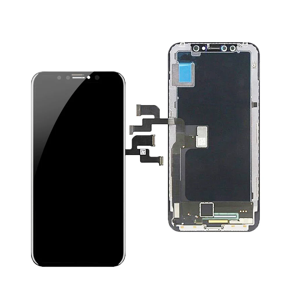 

Factory cheap price for apple iphone x original screen replacement mobile repair mobile phone screen, Black white