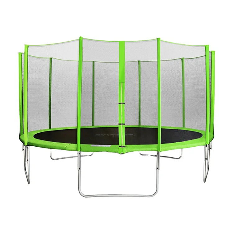 

Sundow High Quality Big Space Outdoor Indoor Playground Bounce 15Ft Enclosed Safe Round Trampoline, Customized color