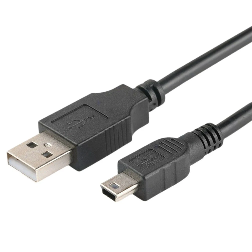 

PUJIMAX high quality 2.0 mini cable fast data charge usb cables for MP3 MP4 player car DVR GPS digital camera HD smart TV 1.2 m, Black
