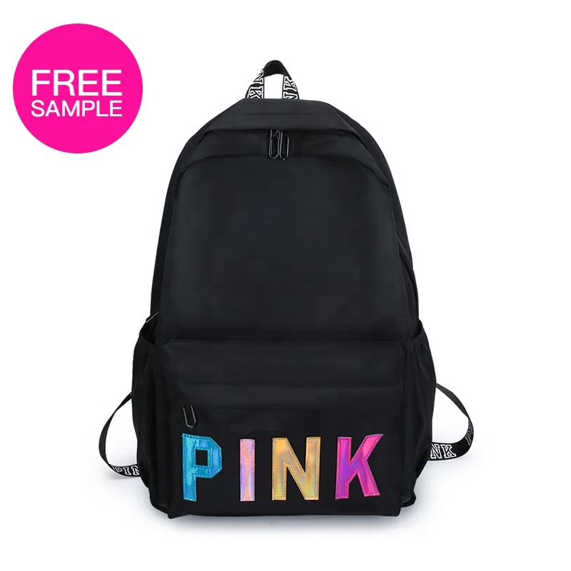 

SB074 Accept Customized Hot Canvas Backpack Set Popular Style Casual Waterproof Laser Girls Backpack