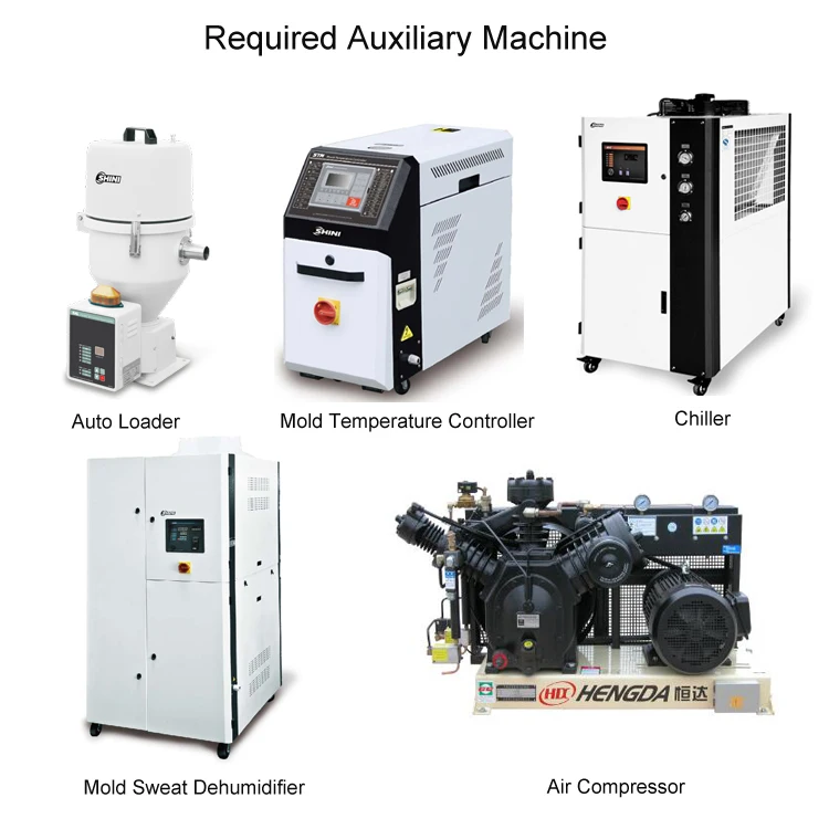Auxiliary machines - Automatic PP Tritan PPSU PES PC AS Plastic Baby Milk Bottle Making Machine  / Machine Maker
