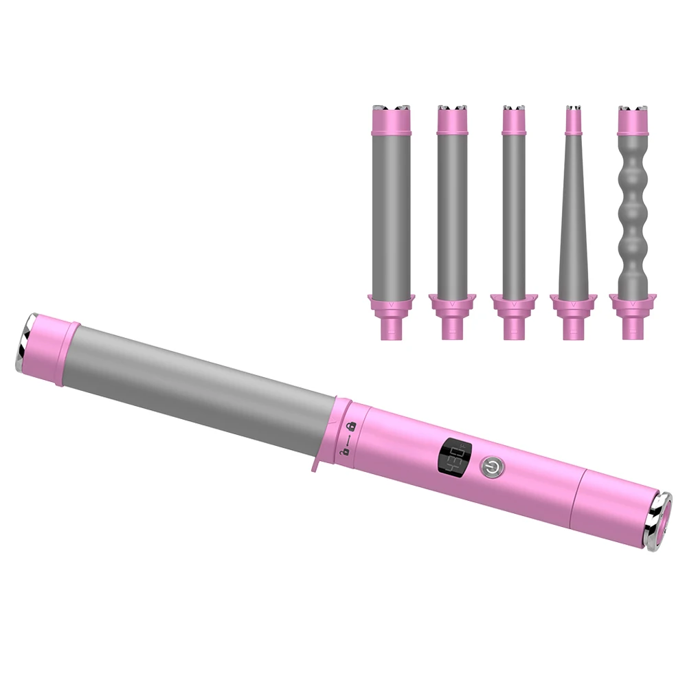 

Vkk Best Selling 5 Barrels Hair Roller Curler Rod Hot Hair Rollers Set Curlers