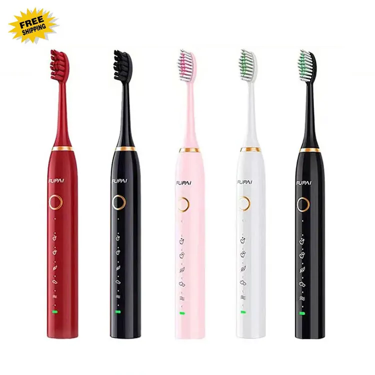 

Free Shipping hot selling high quality electric replaceable brush head toothbrush pack of 2 sonic toothbrush heads