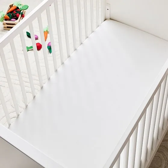 baby crib fitted sheet size