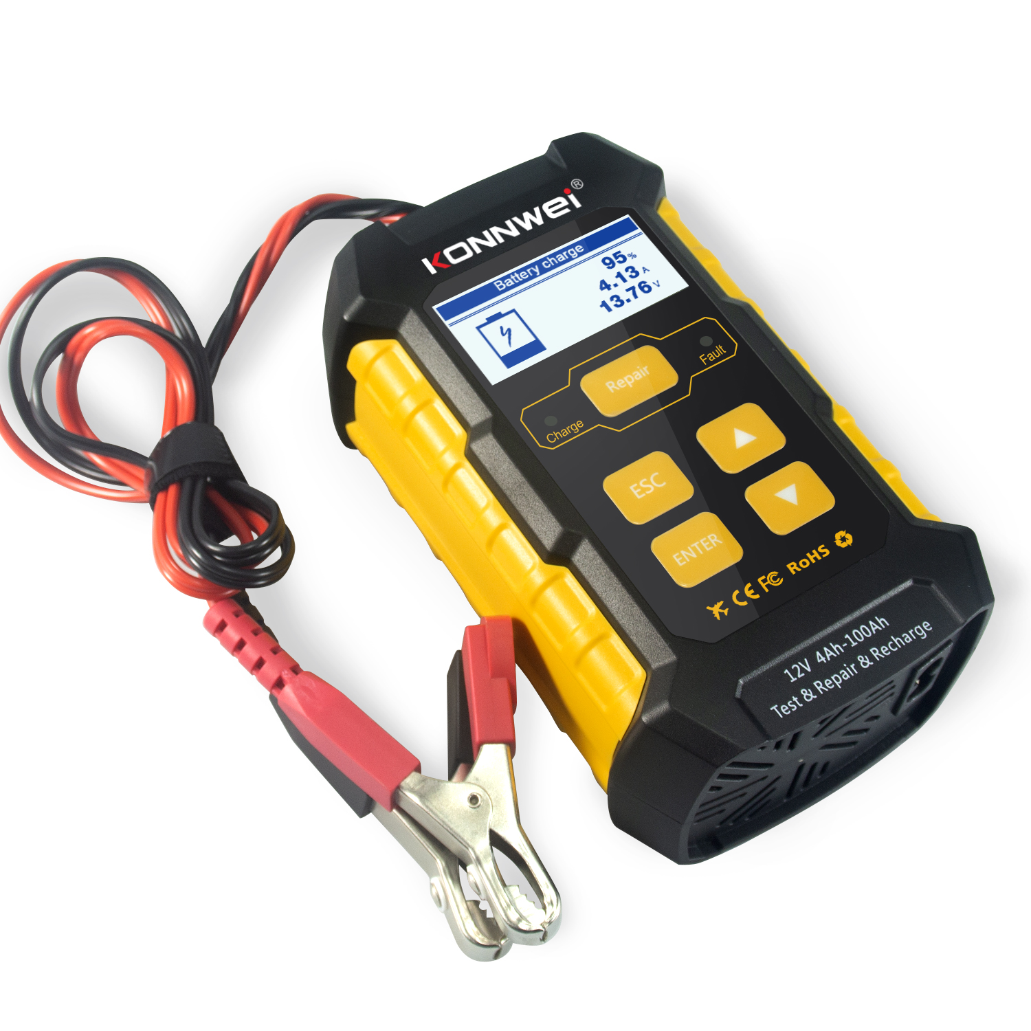 

KW510 battery repairer with charge function for car starting battery