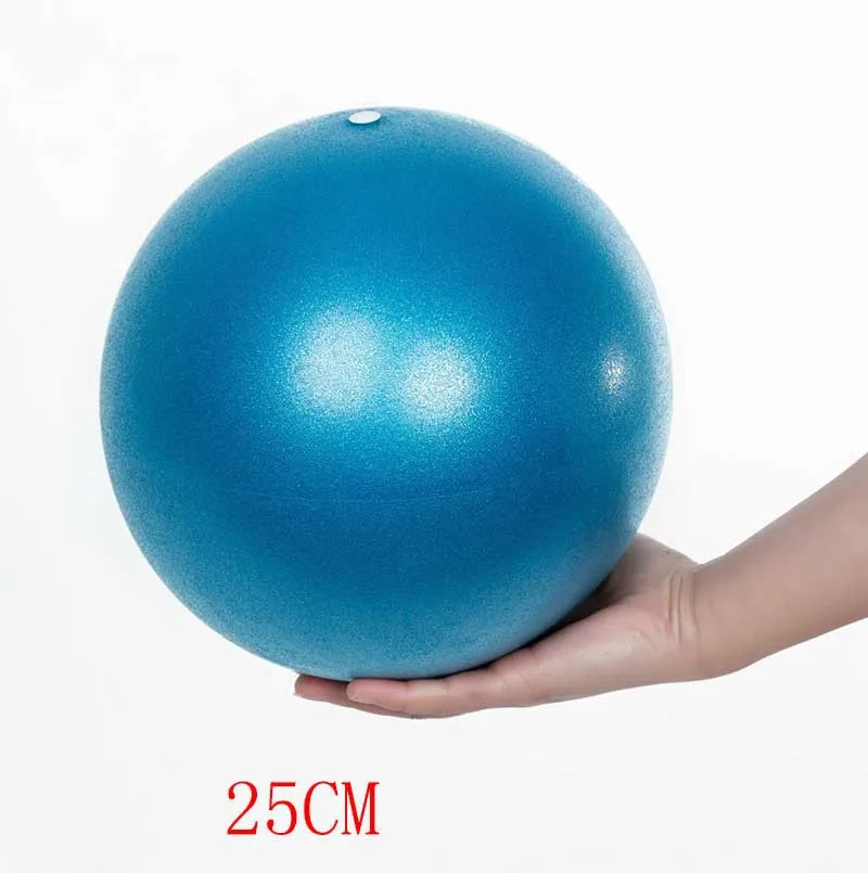 

Hot Selling  Mini Pilates Yoga Ball Stability Training Fitness Balance Yoga Ball, Silver,blue,purple,pink or customized