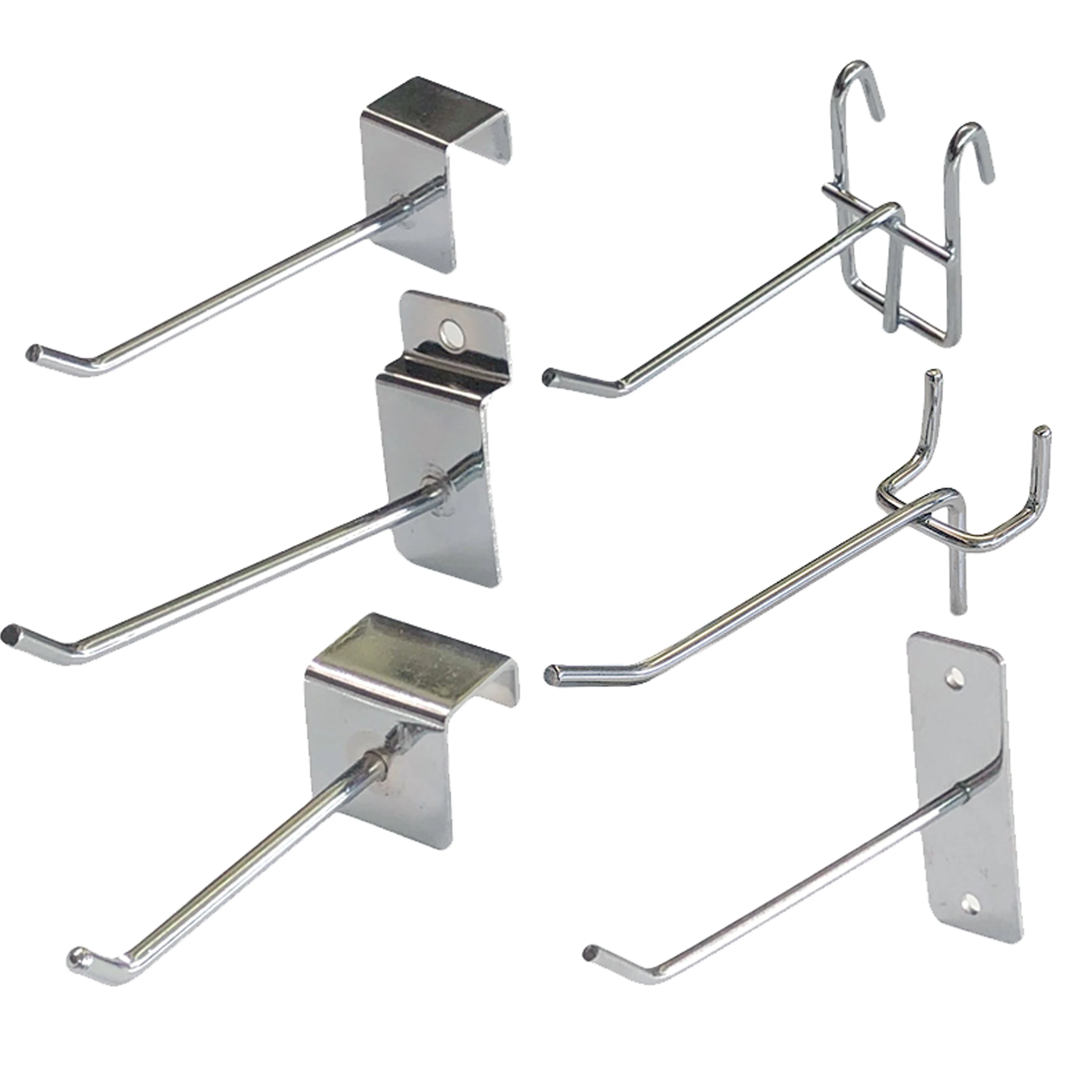 Best in Industry Metal Steel Plastic Retail Display Hooks Hanger Metal Slatwall Hook Supplier Cardboard Waterfall Hook
