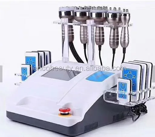 

Lipo laser 6 in 1 lipolaser / vacuum cavitation rf lipolaser slimming machine/ best lipo laser machine