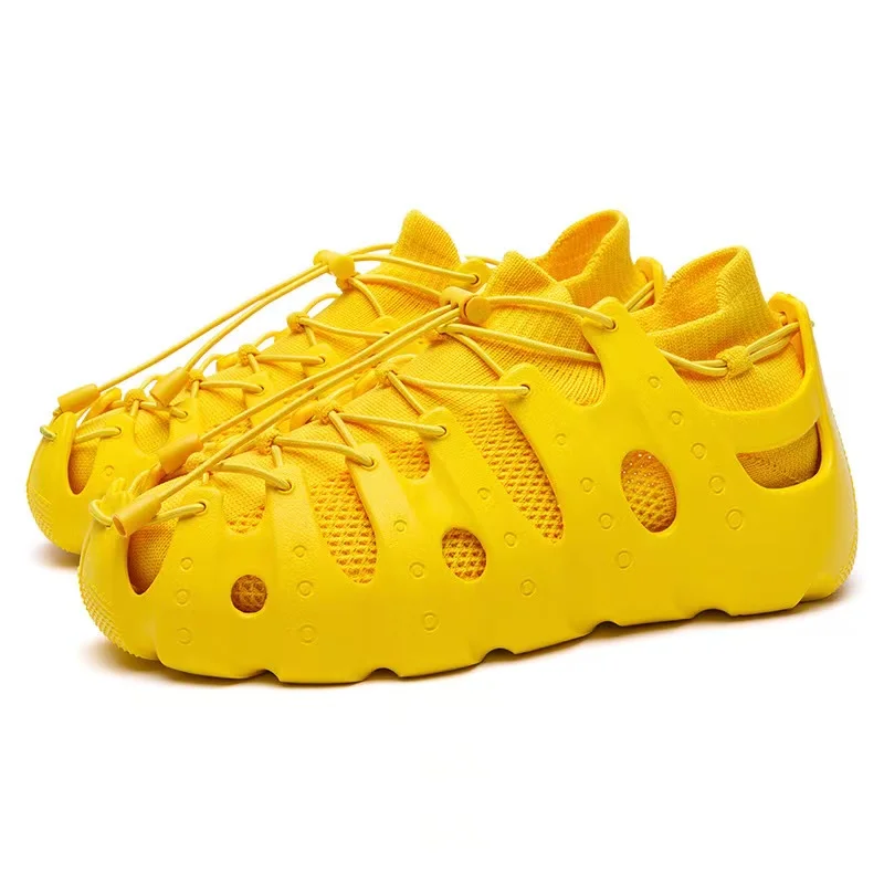 

New arrivals brand design 2pcs 2 way wear breathable knitting socks shoesmens shoes for outdoor and indoor, All color available