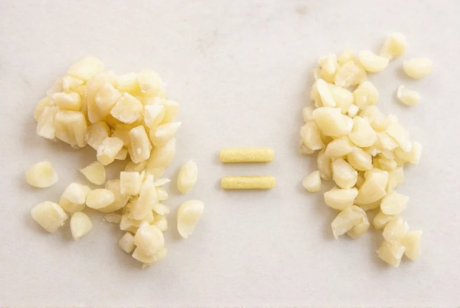 4 Cloves of Garlic Minced Equals 2 Teaspoons: Exact Measurement