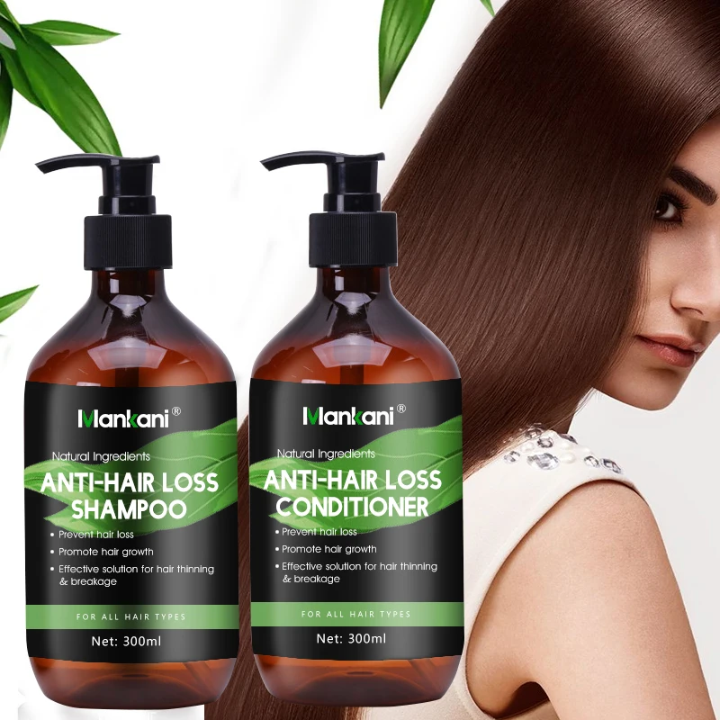 

Private label organic herbal hair loss treatment Anti hair loss shampoo conditioner