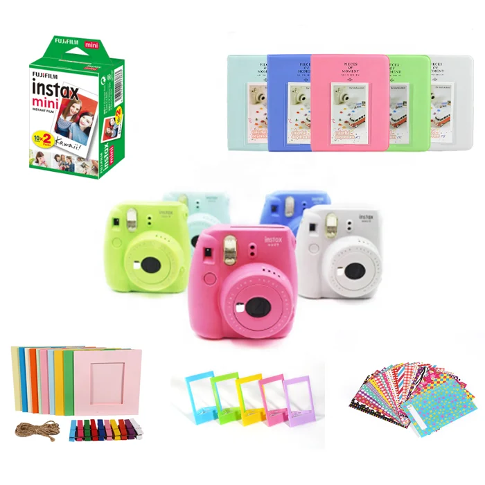 

Lerp&Amazon top sell fujifilm instax mini 9 instant film camera bundle set, 5 colors available