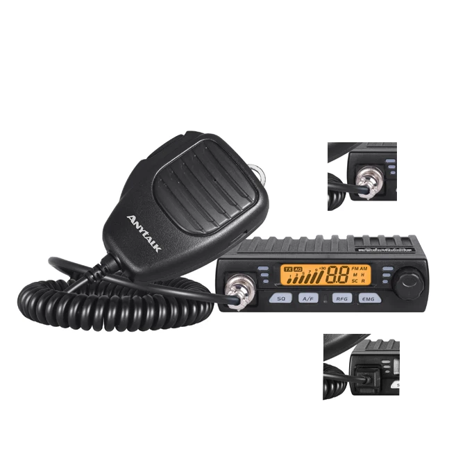 

Best selling item 27MHz cb radio hf transceiver Anytalk SSB CB 27S with Large LCD Display mobile walkie talkie