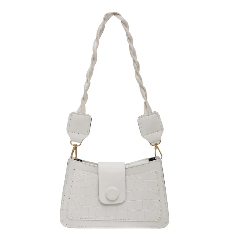 

2021 Fashion Lock shoulder Crossbody purse Bag Women Soft PU leather Messenger phone Bag Female Hand bag