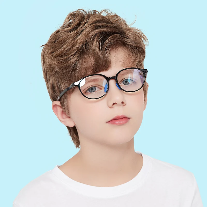 

Latest Design TR90 Optical Frame Blue Light Blocking Glasses Kids With Adjustable Temples