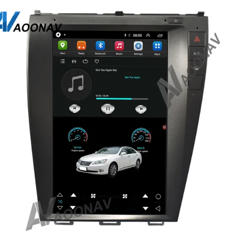 

Touch Screen Auto Radio Stereo Multimedia Car Dvd Player For Lexus ES ES240 ES350 GPS Navigation radio video audio big screen