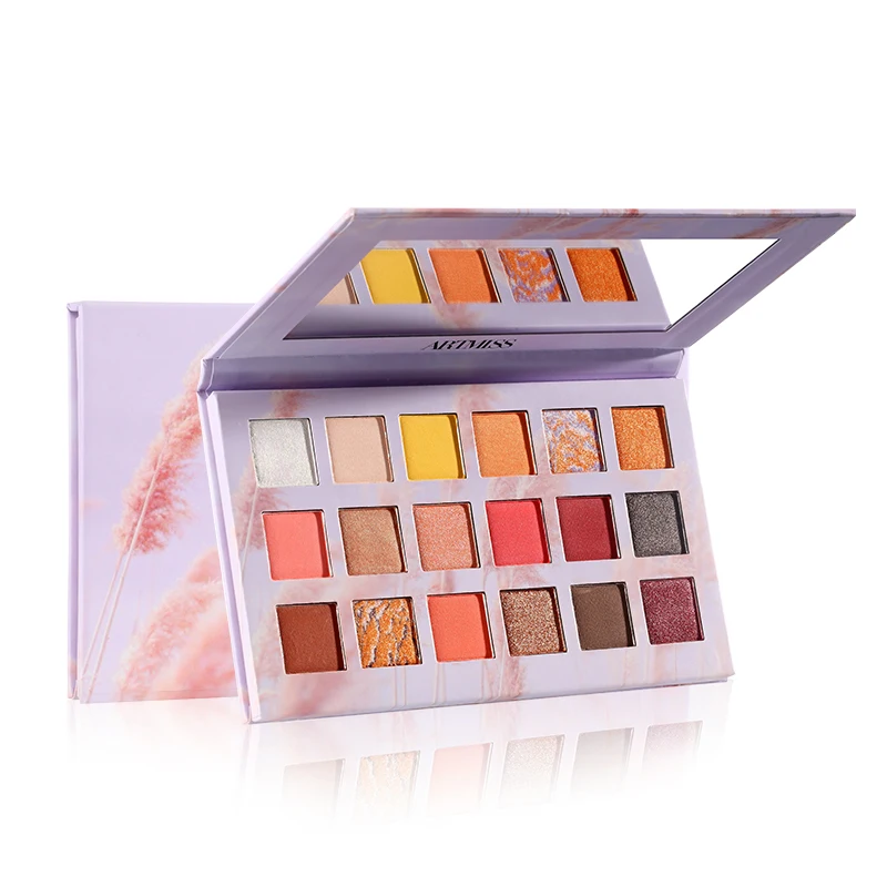 

2020 Colorful 18 Colors Glitter Cosmetics Makeup Products Eyeshadow Palette