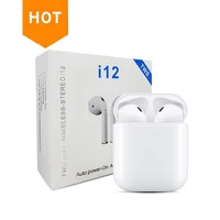 

OEM Wireless earphones mini bluetooth headphone headsets audifonos inalambrico i12 TWS earpoding airpoding pro for iphone apple