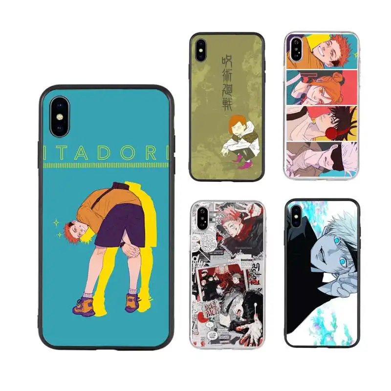 

Jujutsu Kaisen Yuji Itadori Sukuna Phone Case for iPhone 11 12 pro XS MAX 8 7 6 6S Plus X 5S SE 2020 XR case