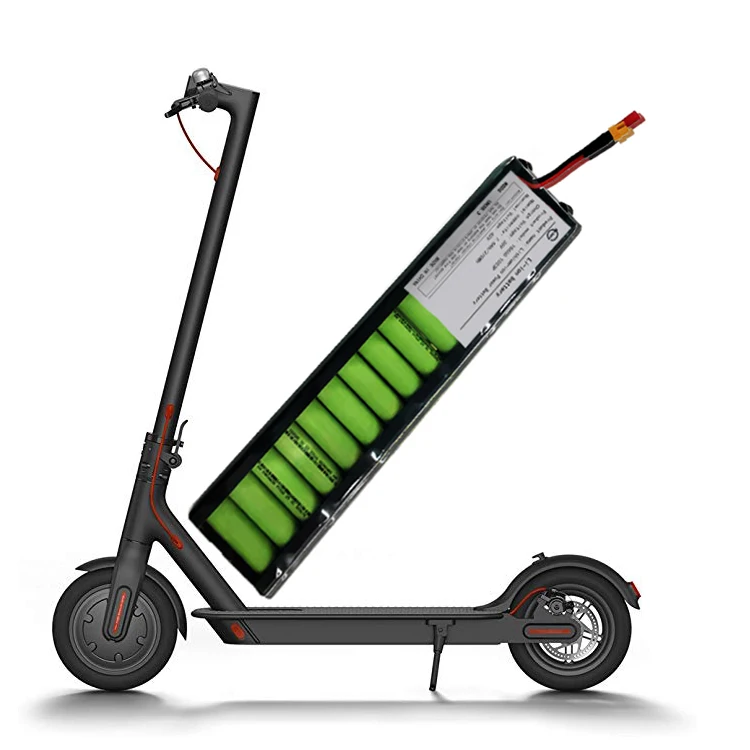 Lithium battery pack 36V 6Ah with 18650 cells 10S3P electric scooter battery
