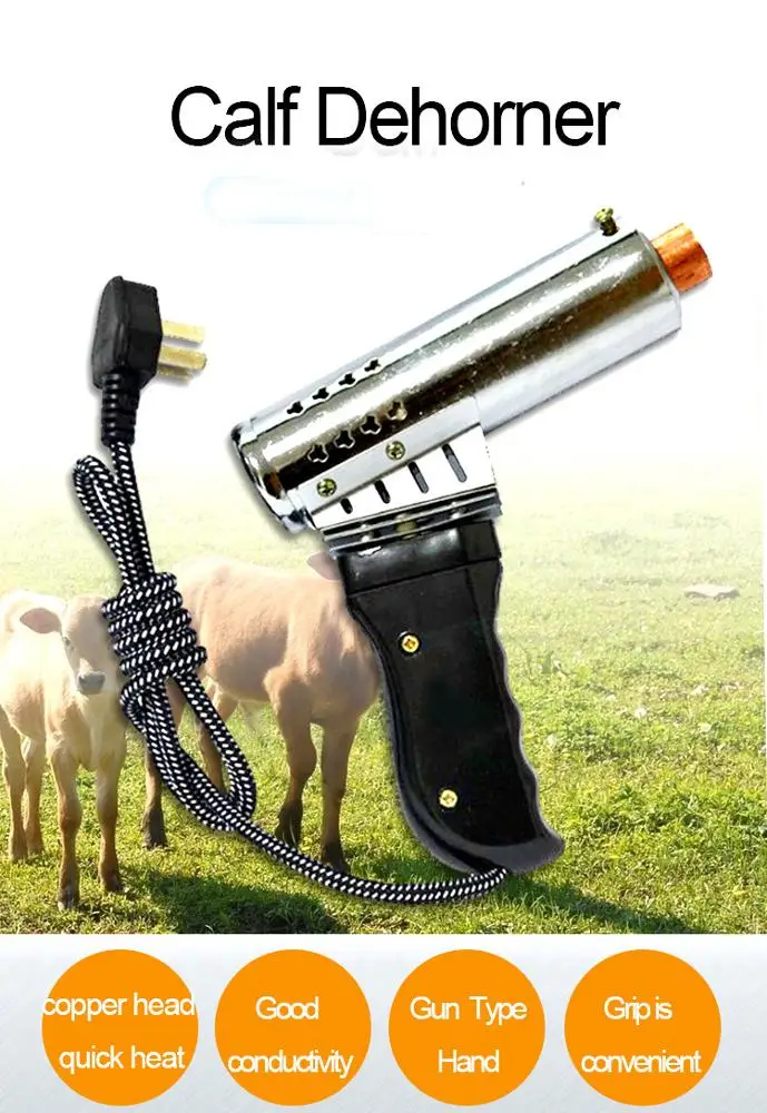 Electric Heating Calf Dehorner Cattle Dehorning Machine Electrical