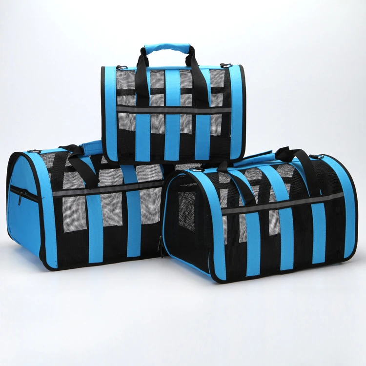 

Portable Tote Travel Airline Approved Pet Carrier Bag Cat Dog Pet Cages Carriers, Customized