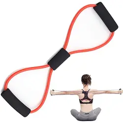 8 Word Rally Yoga Resistance Bands Stretch Belt Fi