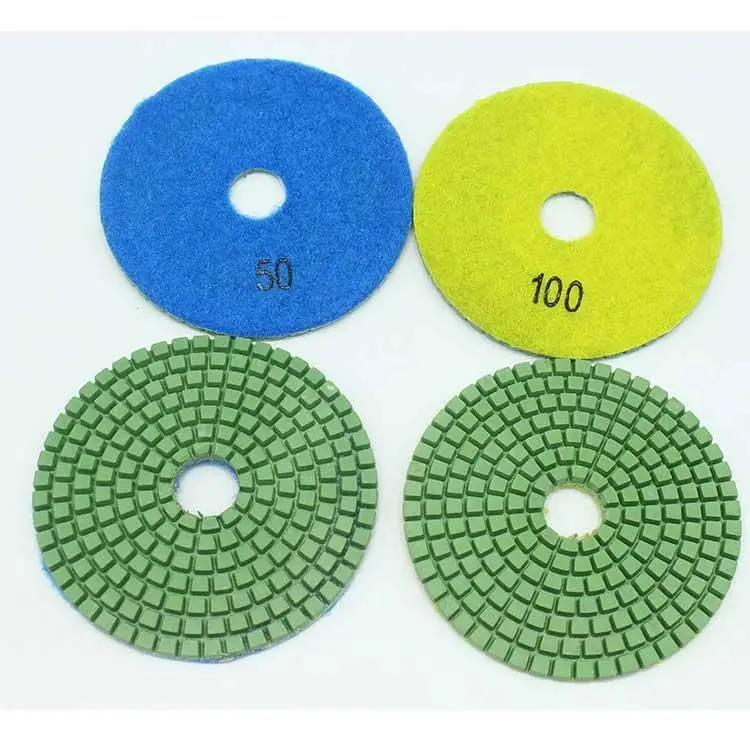 Circular Granite Factory Price High Efficiency Floor Ceramic Flexible Concrete Wet Marble Diamond Polishing Pad Esuhong