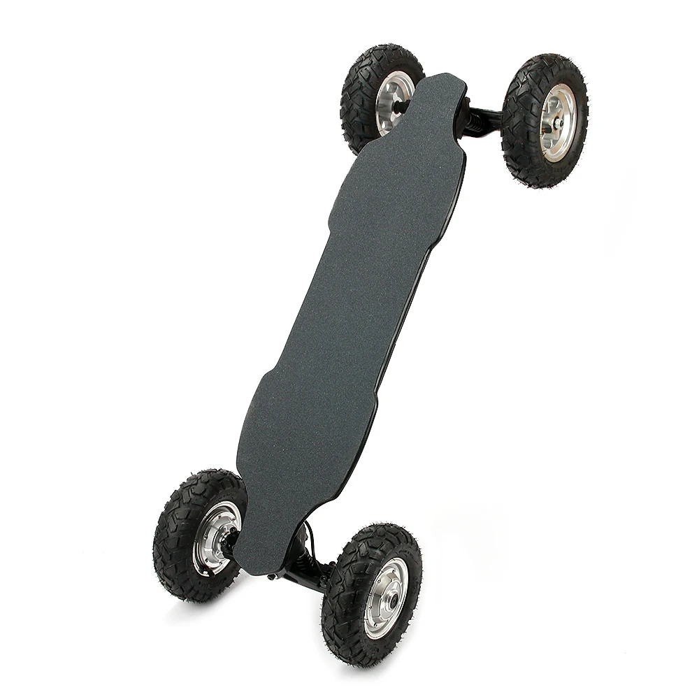 

Dual drive hub motor waterproof fast electric skateboard off road