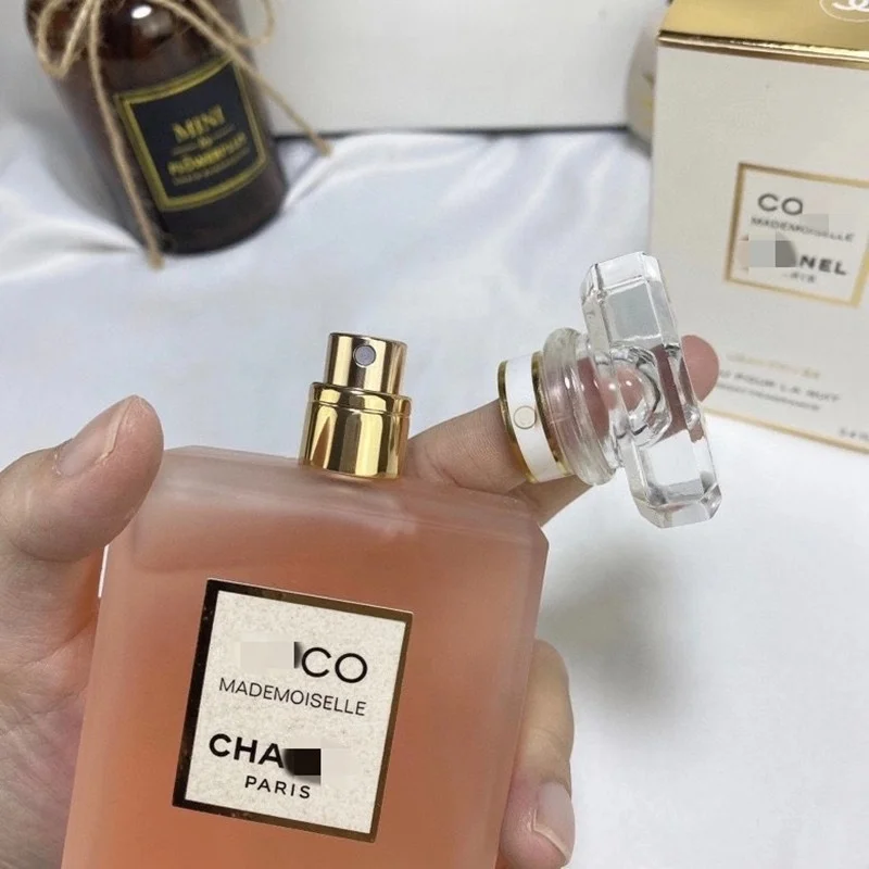 

100ml 3.4oz Quality Version Cha Nel Co co Mademoiselle L'Eau Privee Perfume EAU POUR LA NUIT Parfum Spray Perfume For Women