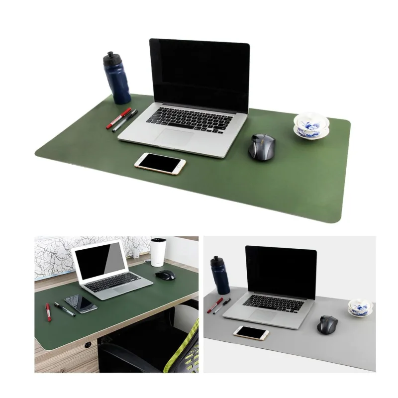 Custom Large Office Writing Desk Computer Desk Keyboard Leather Table ...