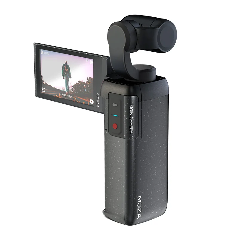 

Moza Moin Pocket camera 4K HD gimbal camera stabilizer 120 degree wide angle smart track built-in WiFi control for Vlog v
