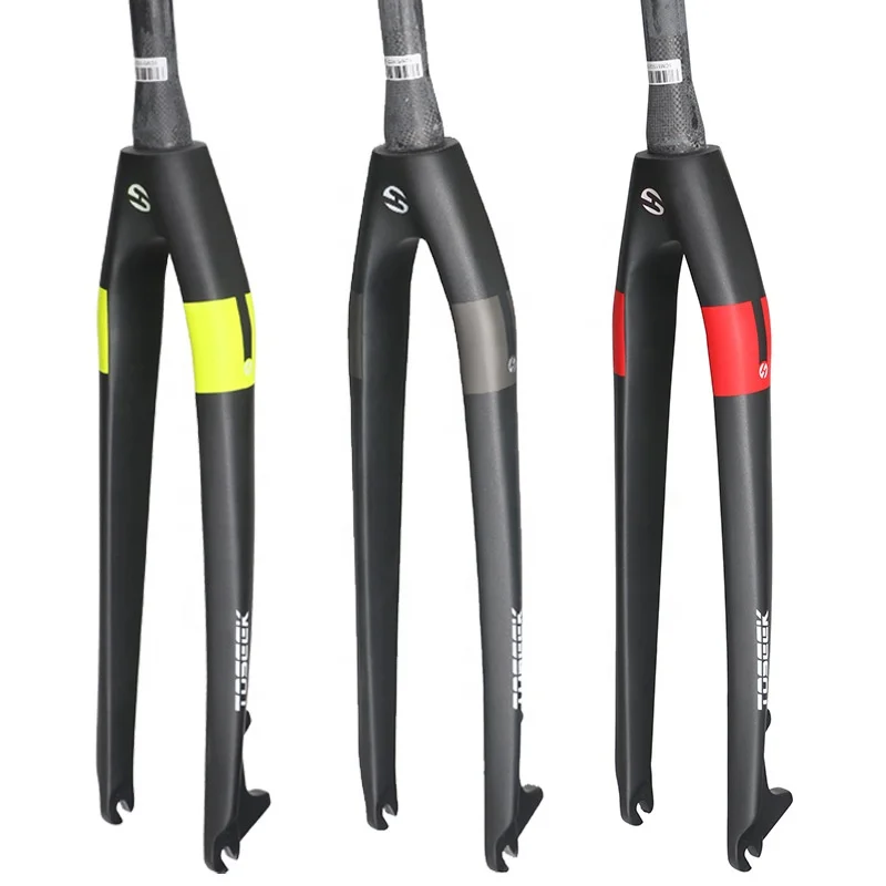 

ZOYOSPORTS 700C Full Carbon Fiber UD Matt Shiny Road Front Fork Dead Flying Bicycle Fork