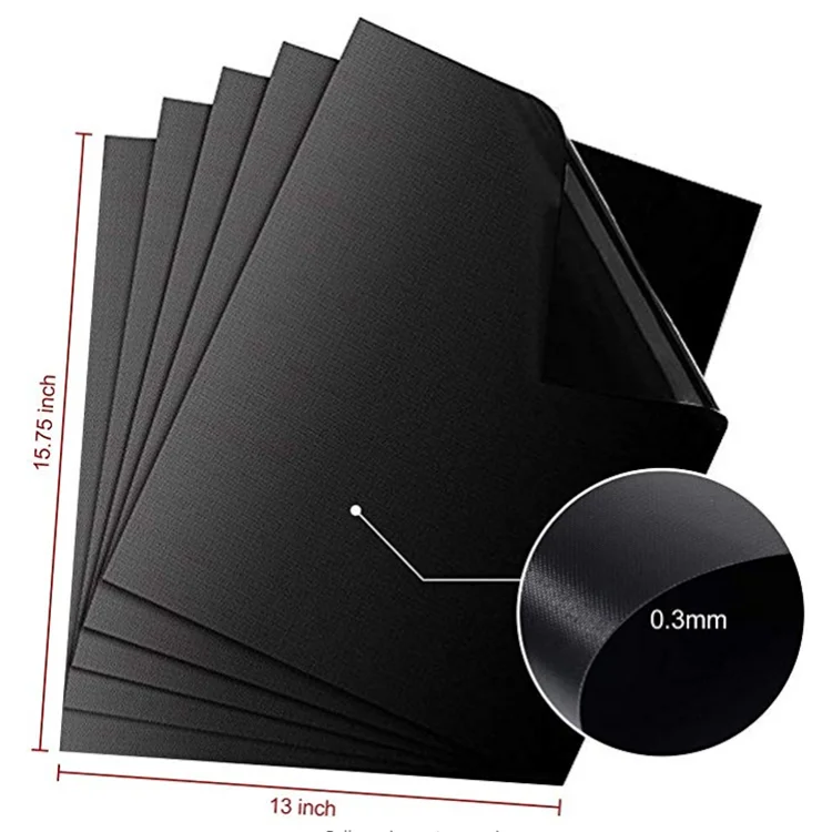 

Kitchen use food grade heat resistant ptfe bbq Grill Mat
