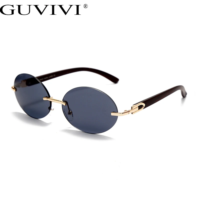 

GUVIVI 2020 Latest Unisex Optical Glasses Hot Selling Fashion Sunglasses Rimless Round Sunglasses Made in China Women UV400