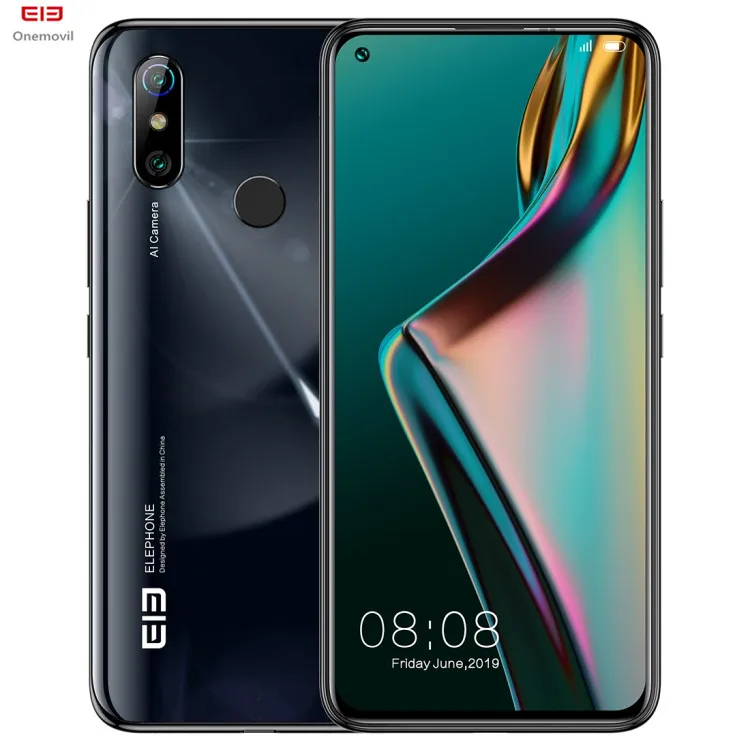 

Original ELEPHONE U3H / E6006 8GB+256GB 6.53 inch Punch-hole Screen Android 9.0 Dual SIM Mobile Phones