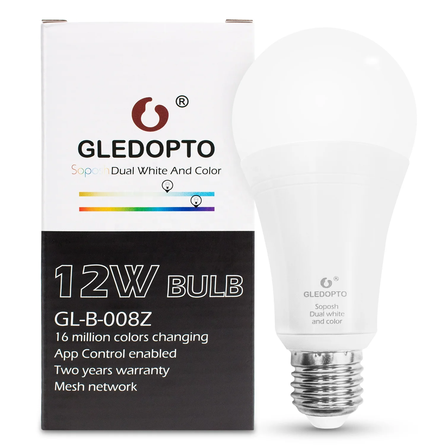 Soft White LED Bulbs 2700K 4000K 6500K Changeable Cool Light Bulbs E26 E27 B22 Bases Smart Control LED Recessed Light Bulbs ZLL
