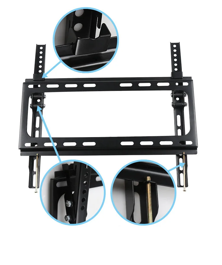 26"60"inch Universal Monitor/flat Tv Wall Mount Sliding Bracket Holder