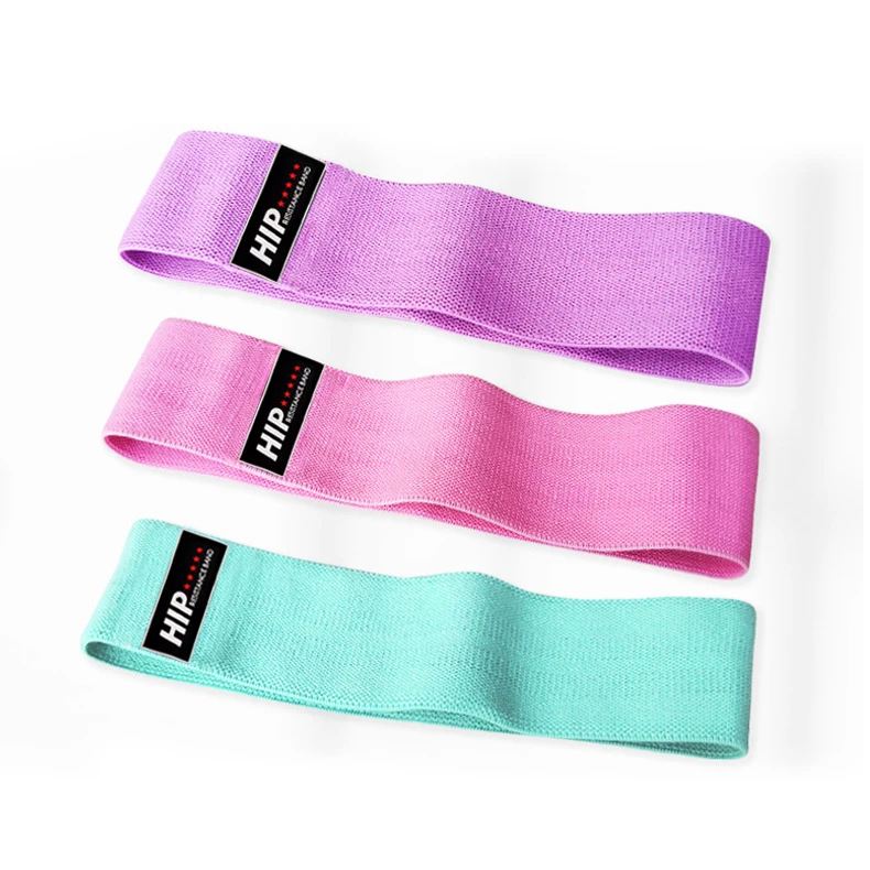 

Hot Selling Fitness Glute Hip Resistance Band Set Women Pink Fabric Resistance Bands Wholesale, Green