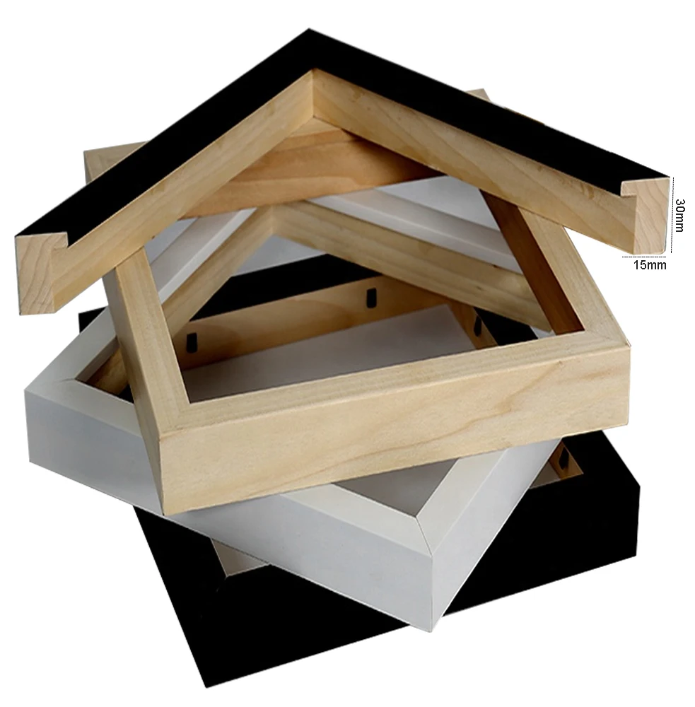 Molduras Para Fotos Wooden White Bulk Wood 6x6 5x5 4x4 Square Picture